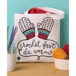 Boye Tote Bag 13.5"X13.75" - Crochet Fast (image for) Boye Tote Bag 13.5"X13.75" - Crochet Fast